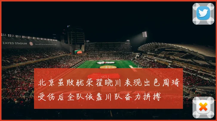 北京虽败犹荣翟晓川表现出色周琦受伤后全队依靠川队奋力拼搏